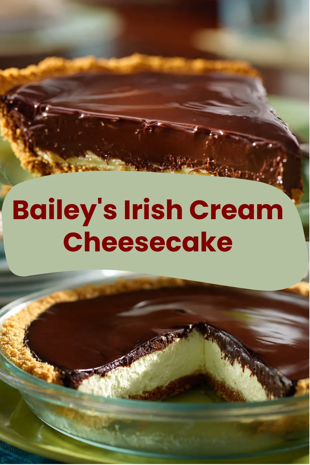 Bailey's Irish Cream Cheesecake