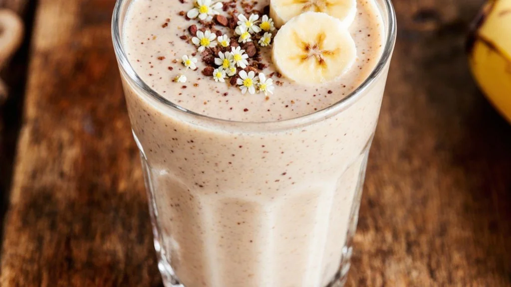 Banana Chamomile Tea Smoothie