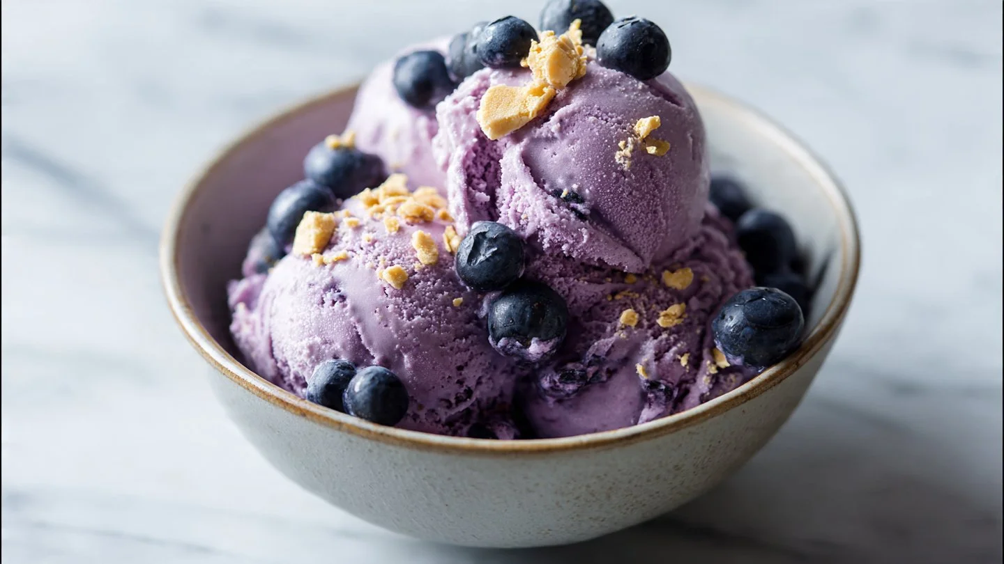 Blueberry Ice Cream
