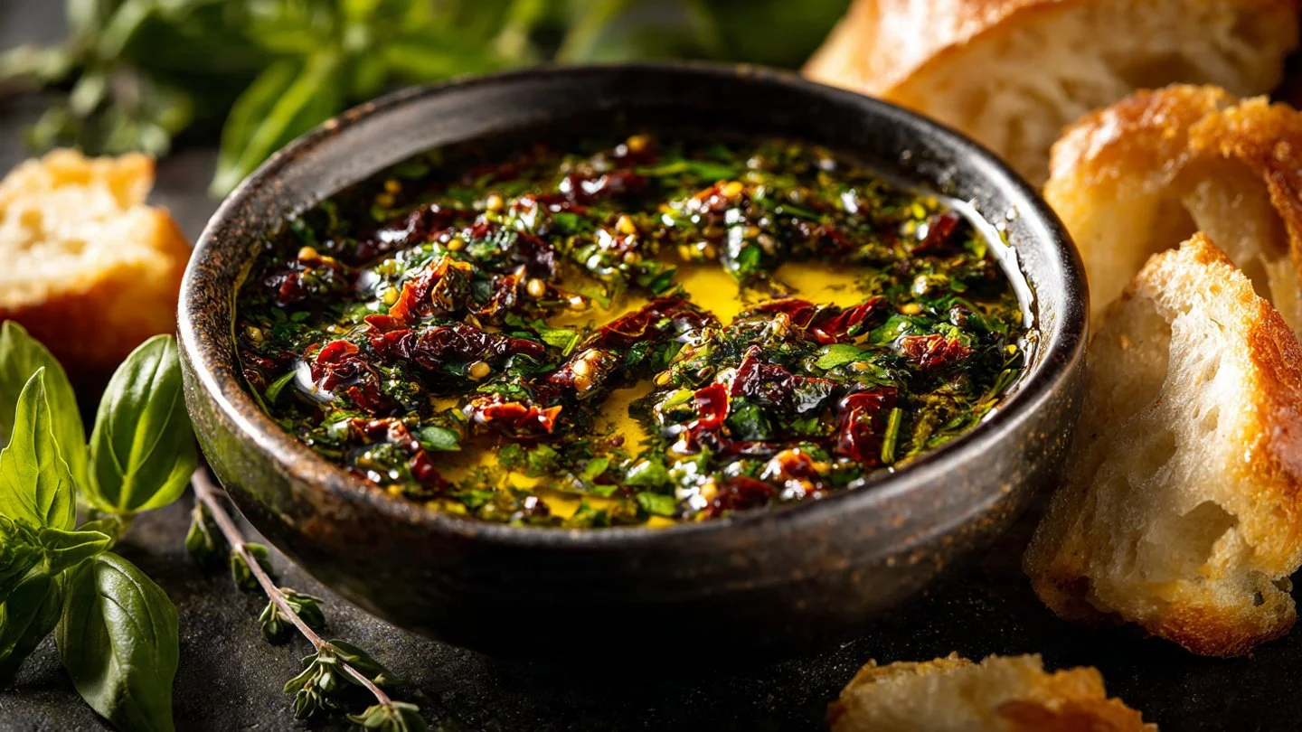 Bread Dipping Oil (Ready in 10 Minutes)