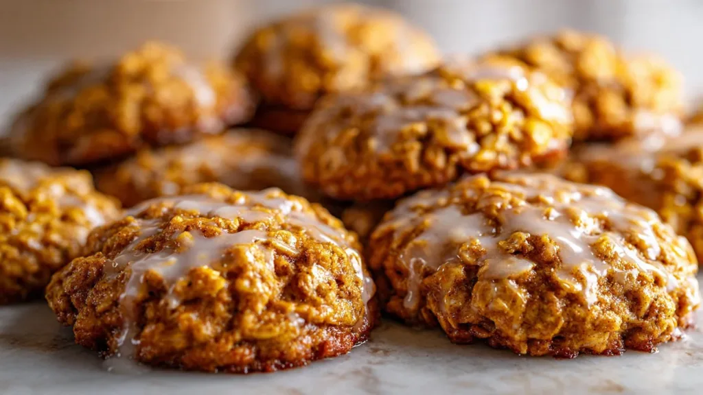 Brown Butter Pumpkin Oatmeal Cookies pumpkin oatmeal cookies Brown Butter Pumpkin Oatmeal Cookies