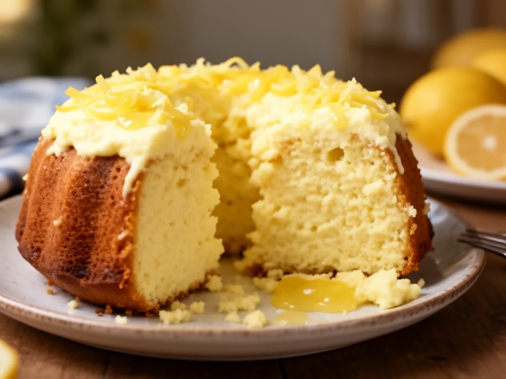 Carnivore Lemon Ricotta Cake