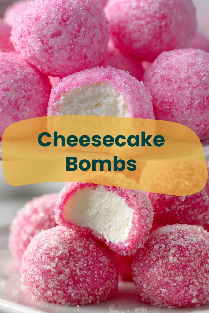 Cheesecake Bombs