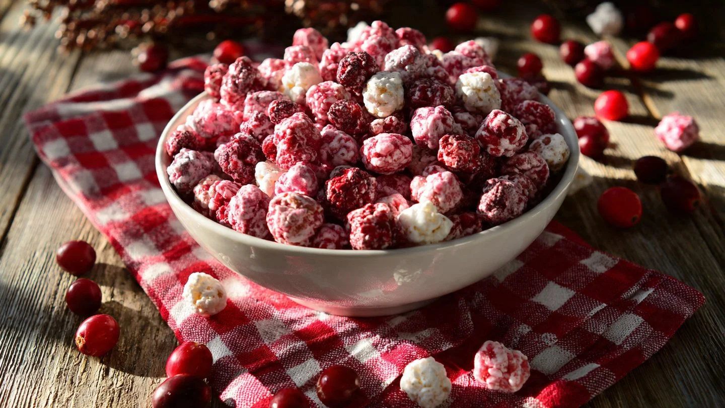 Cherry Cheesecake Puppy Chow