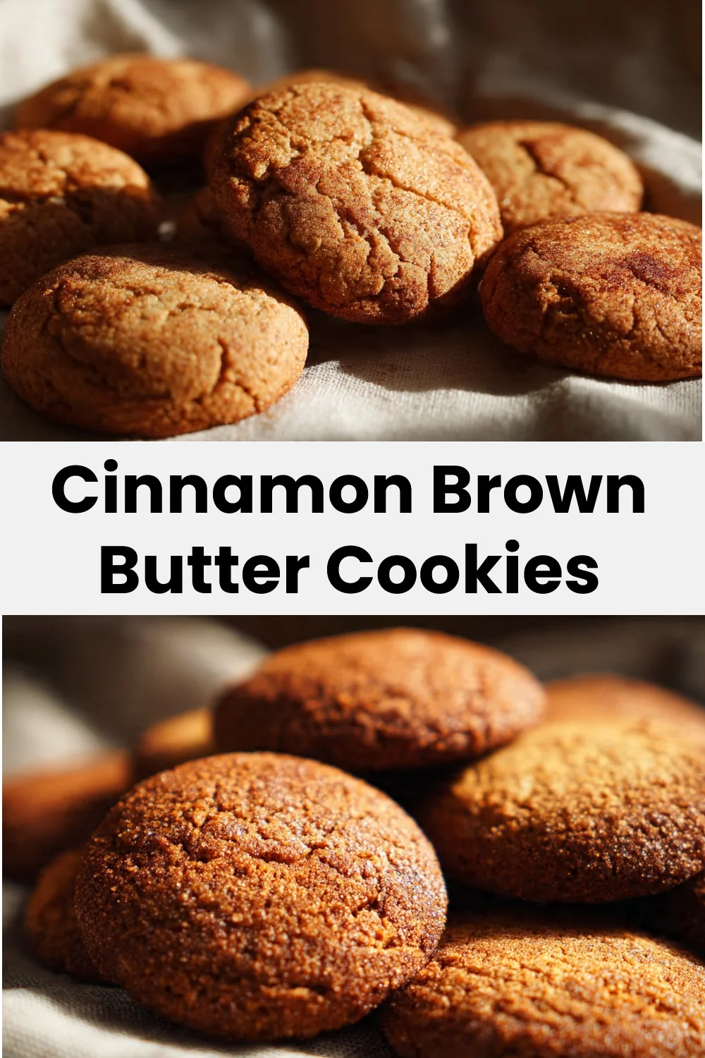 Cinnamon Brown Butter Cookies