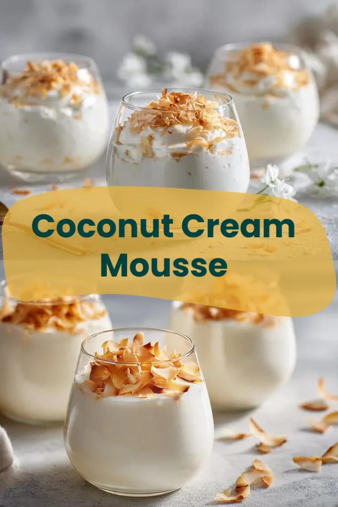 Coconut Cream Mousse