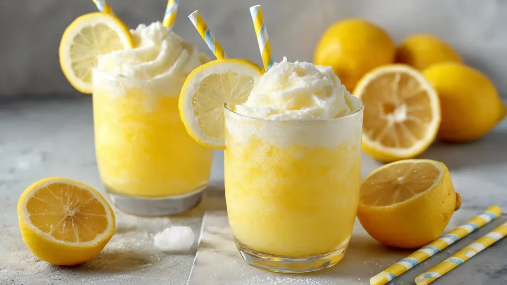 Coconut Lemonade Frozen Drink: Your Summer Savior!