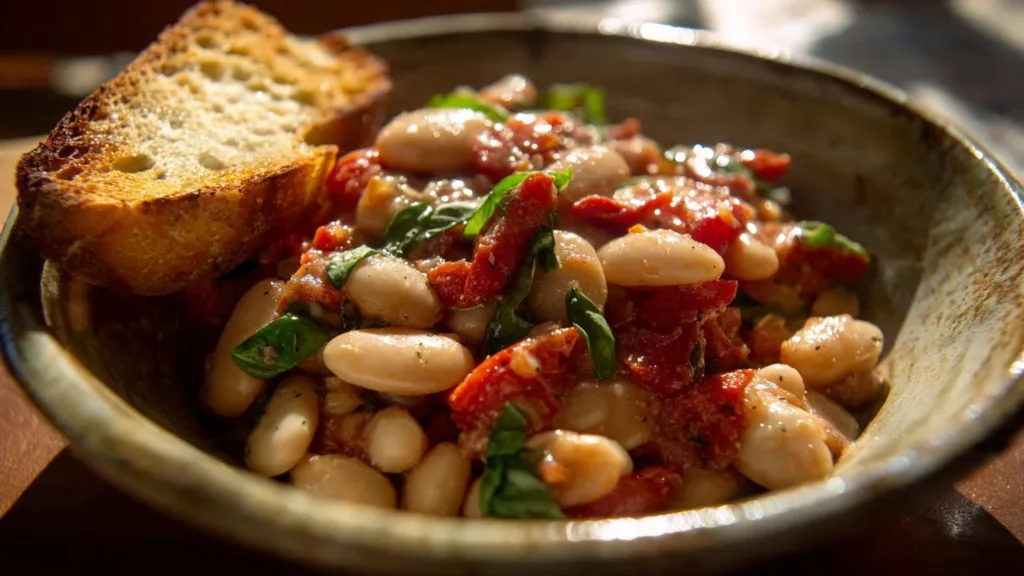 Creamy Tomato Basil Butter Beans A Cozy Dish You’ll Love!