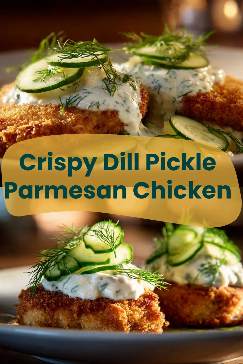 Crispy Dill Pickle Parmesan Chicken Crunchy, Tangy, Totally Addictive Parmesan Chicken Crispy Dill Pickle Parmesan Chicken