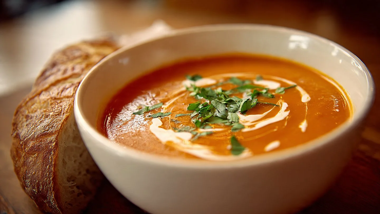 Crock Pot Creamy Chicken Parmesan Soup