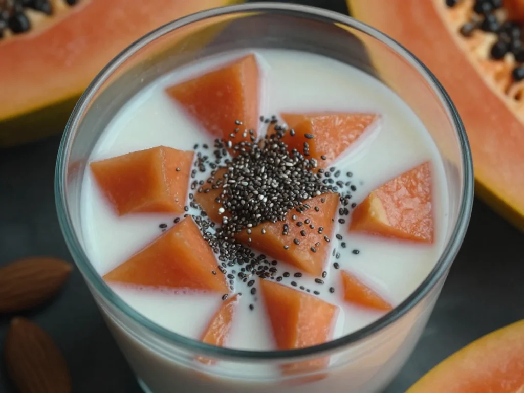 Dairy-Free Papaya Chia Pudding