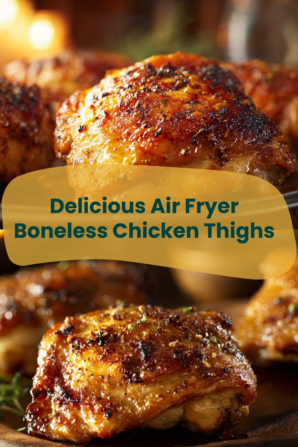 Delicious Air Fryer Boneless Chicken Thighs