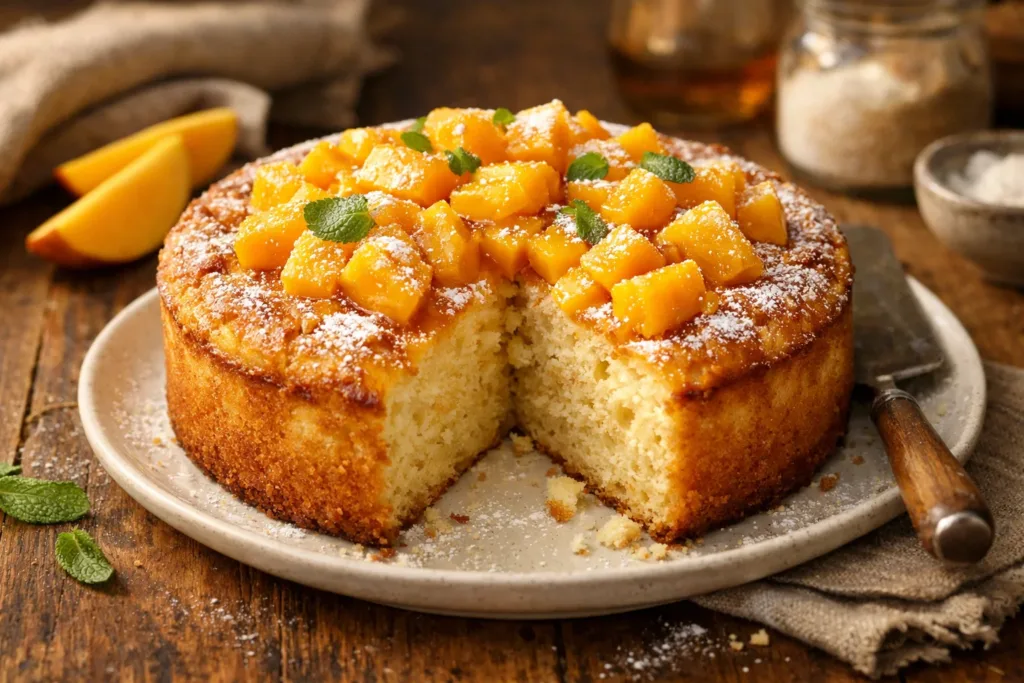 Easy Mango Cake