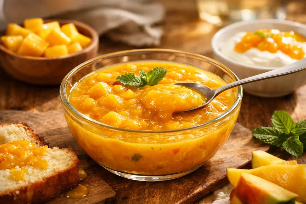 Easy Mango Coulis recipe