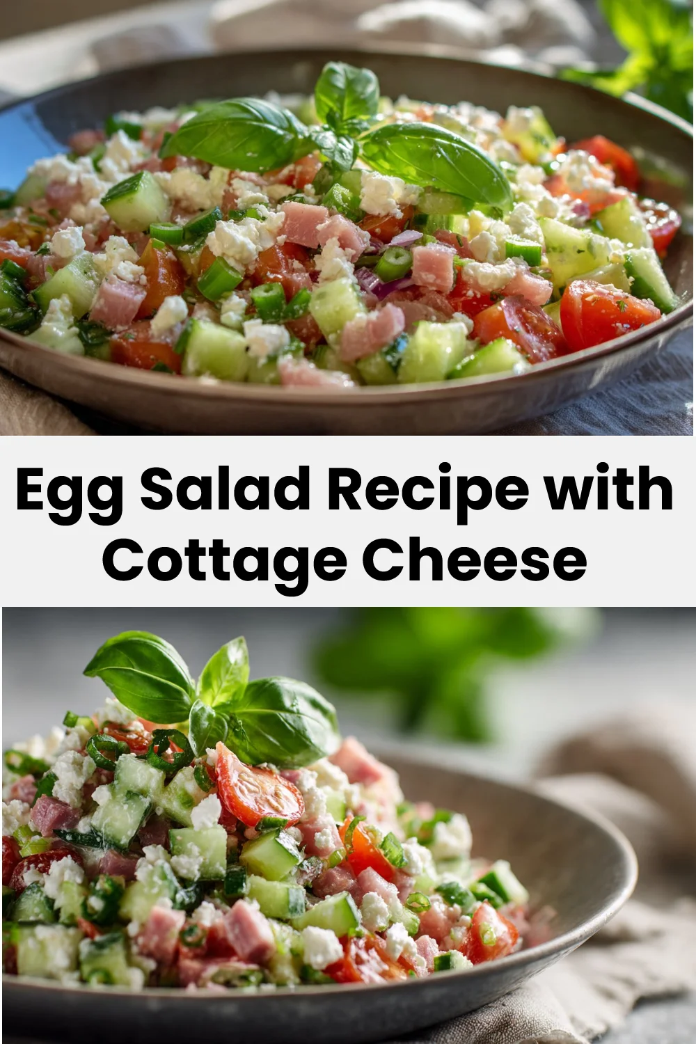 Egg Salad Recipe with Cottage Cheese
