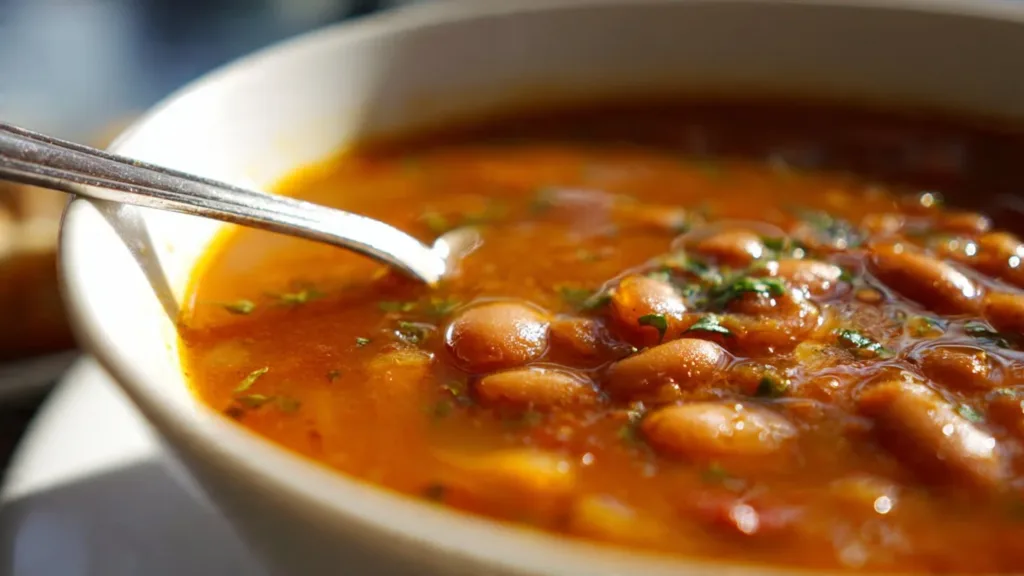 Fasolatha - White Bean And Tomato Soup