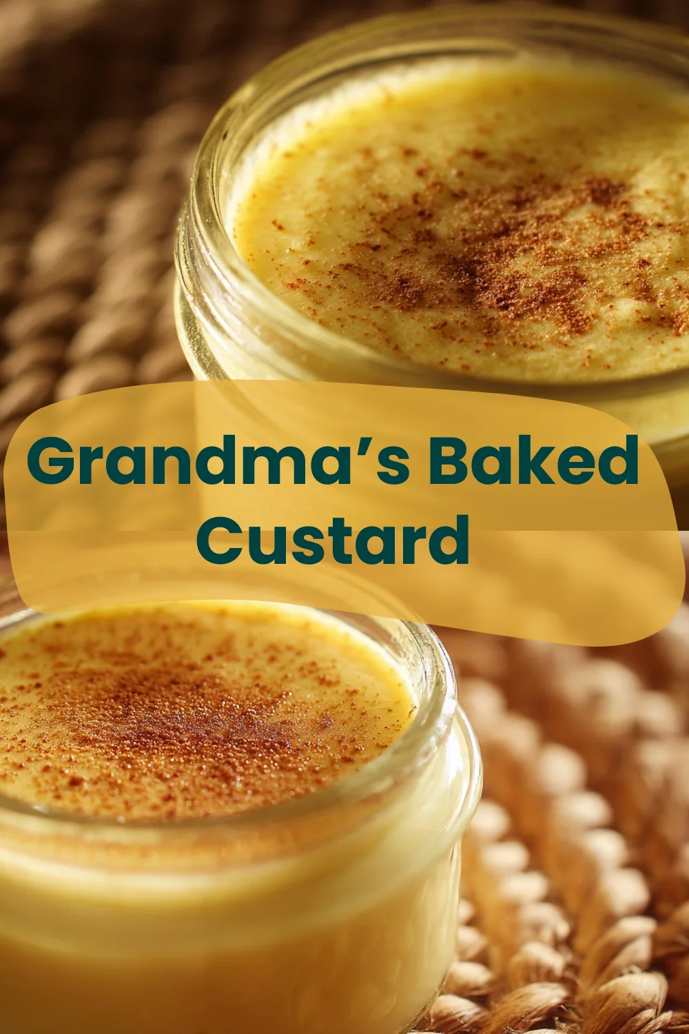 Grandma’s Baked Custard