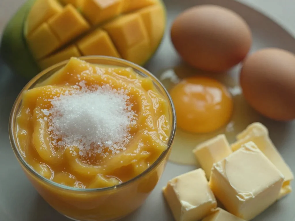 Homemade Mango Curd