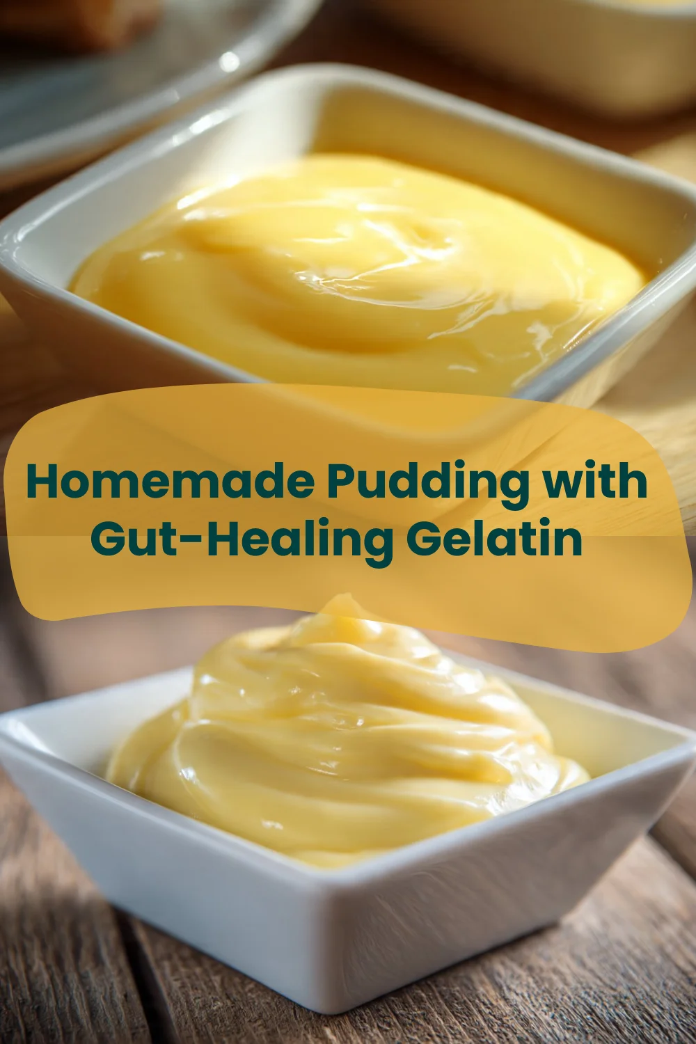 Homemade Pudding with Gut-Healing Gelatin