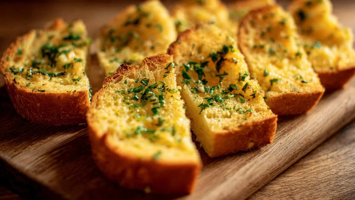 Irresistible Homemade Garlic Bread with Sliced Bread Magic