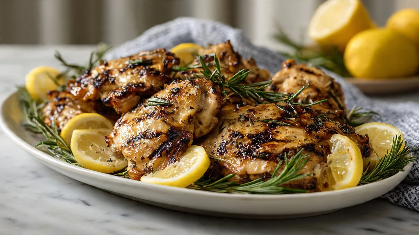 Lemon & Garlic Greek Marinated Chicken