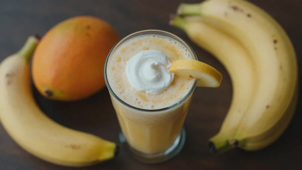 Mango Orange Banana Cold Buster Smoothie