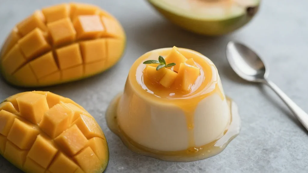 Mango Panna Cotta