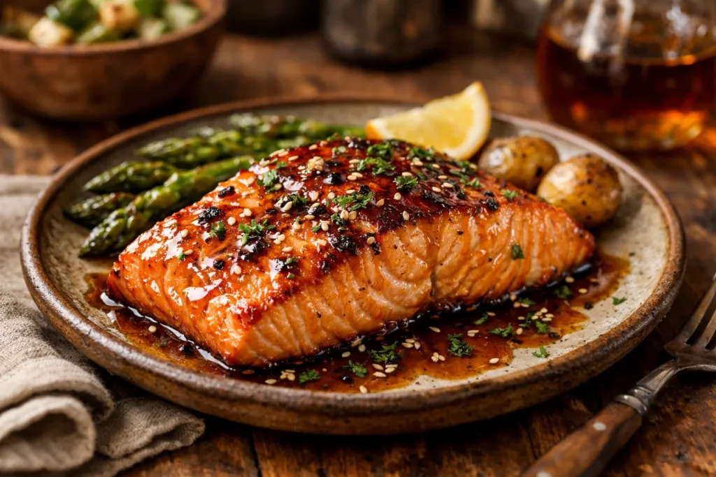 Maple Glazed Salmon
