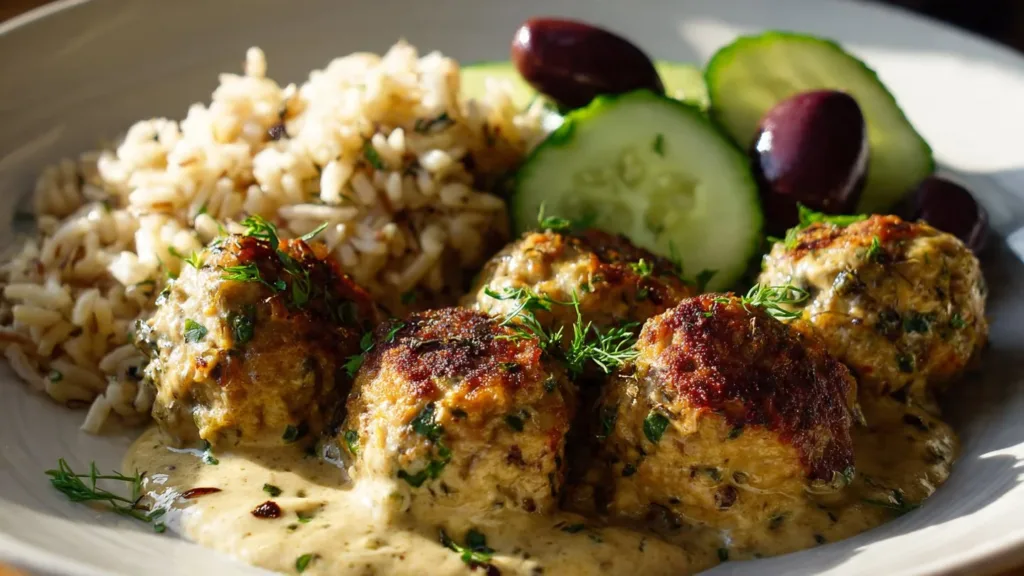 Mediterranean Bowl with Turkey Meatballs: A Healthy, Delicious Twist!