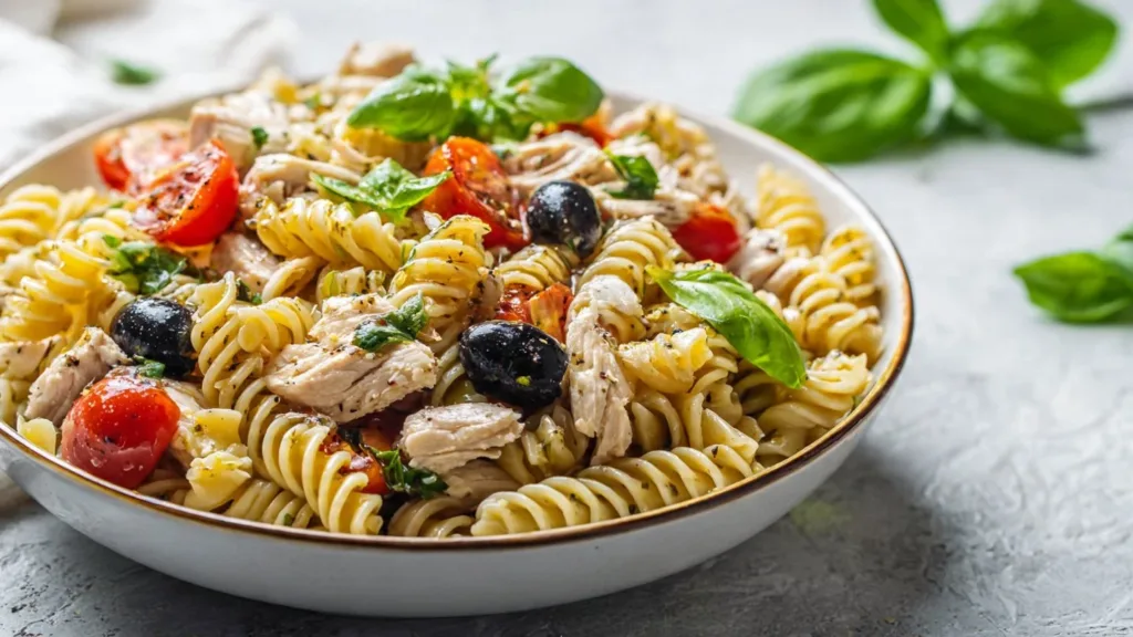 Mediterranean Chicken Pasta Salad: A Deliciously Easy Recipe