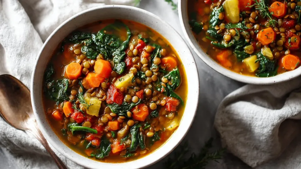 Mediterranean Lentil Soup