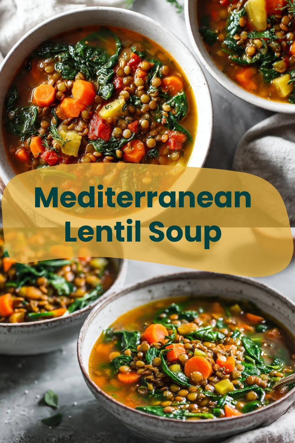 Mediterranean Lentil Soup