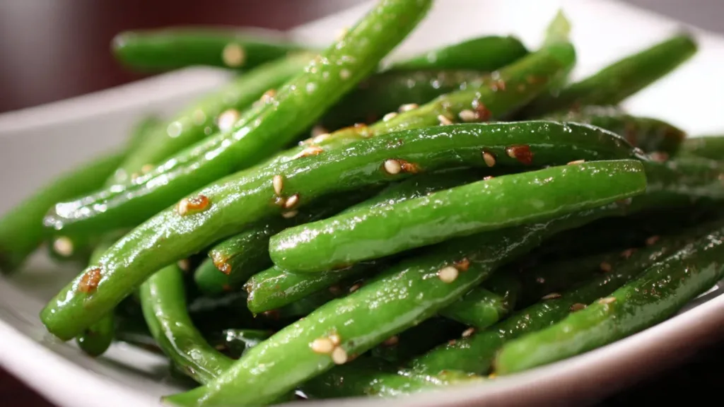 Miso Green Beans