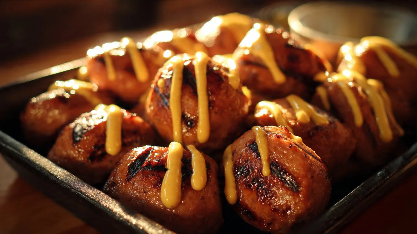 Mustard Hasselback Kielbasa Bites That Will Blow Your Mind 🤯 Kielbasa Bites Mustard Hasselback Kielbasa Bites