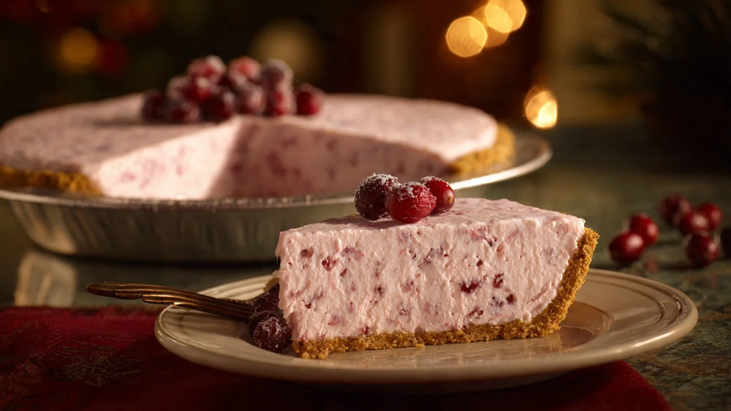 No-Bake Cranberry Cream Pie: The Perfect Chill Treat Cranberry Cream Pie No-Bake Cranberry Cream Pie