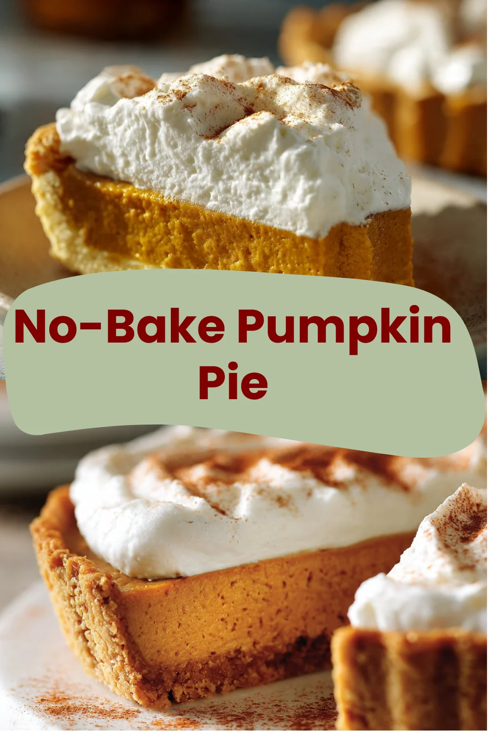 No-Bake Pumpkin Pie