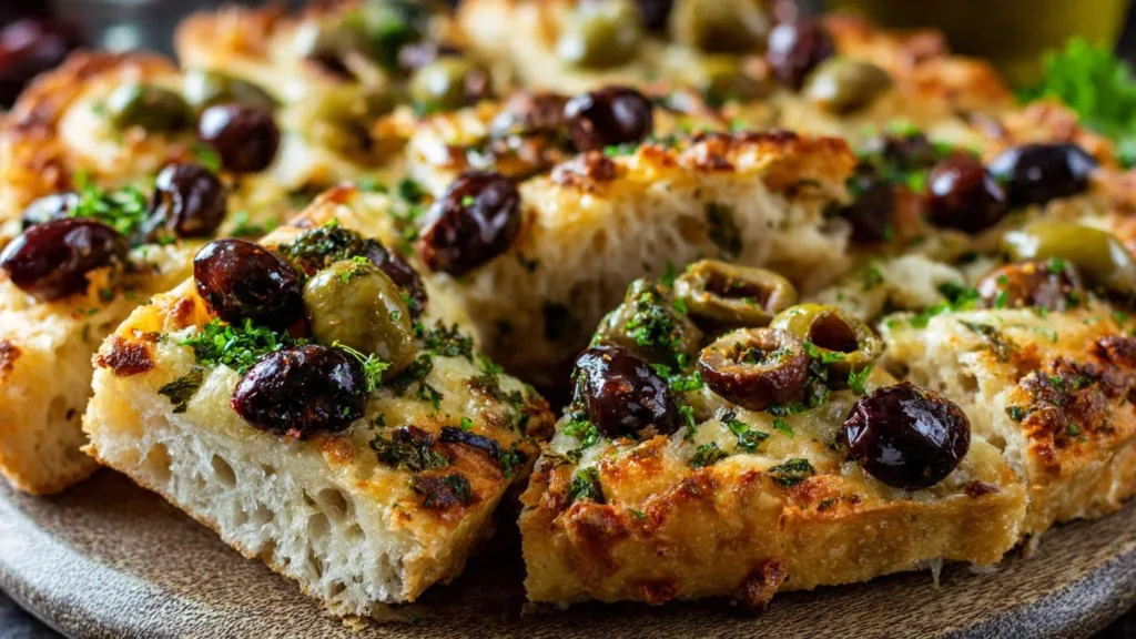 Olive Cheese Bread