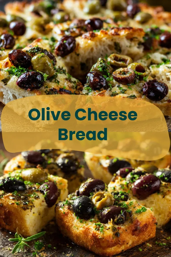 Olive Cheese Bread
