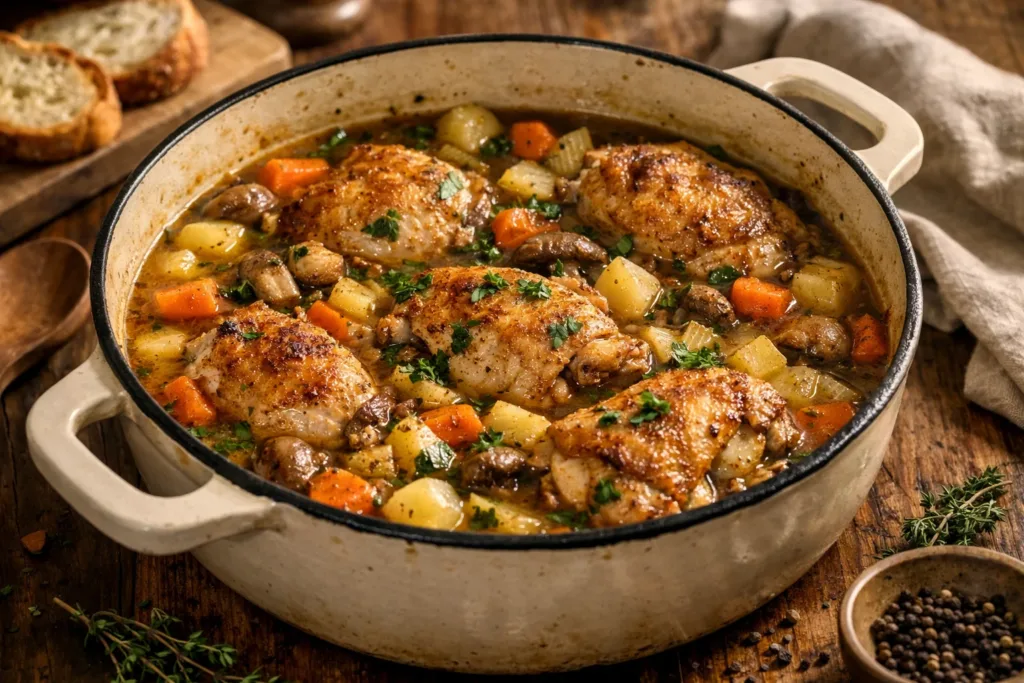 One Pot Irish Chicken