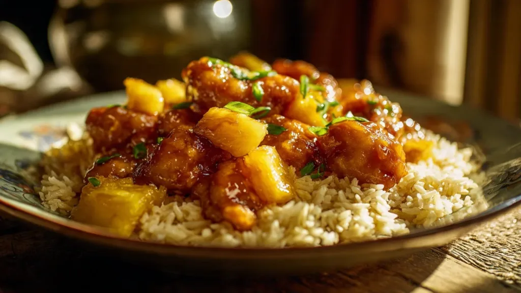 Pineapple Chicken and Rice: A Flavorful Tropical Delight pineapple chicken Pineapple Chicken and Rice: A Flavorful Tropical Delight