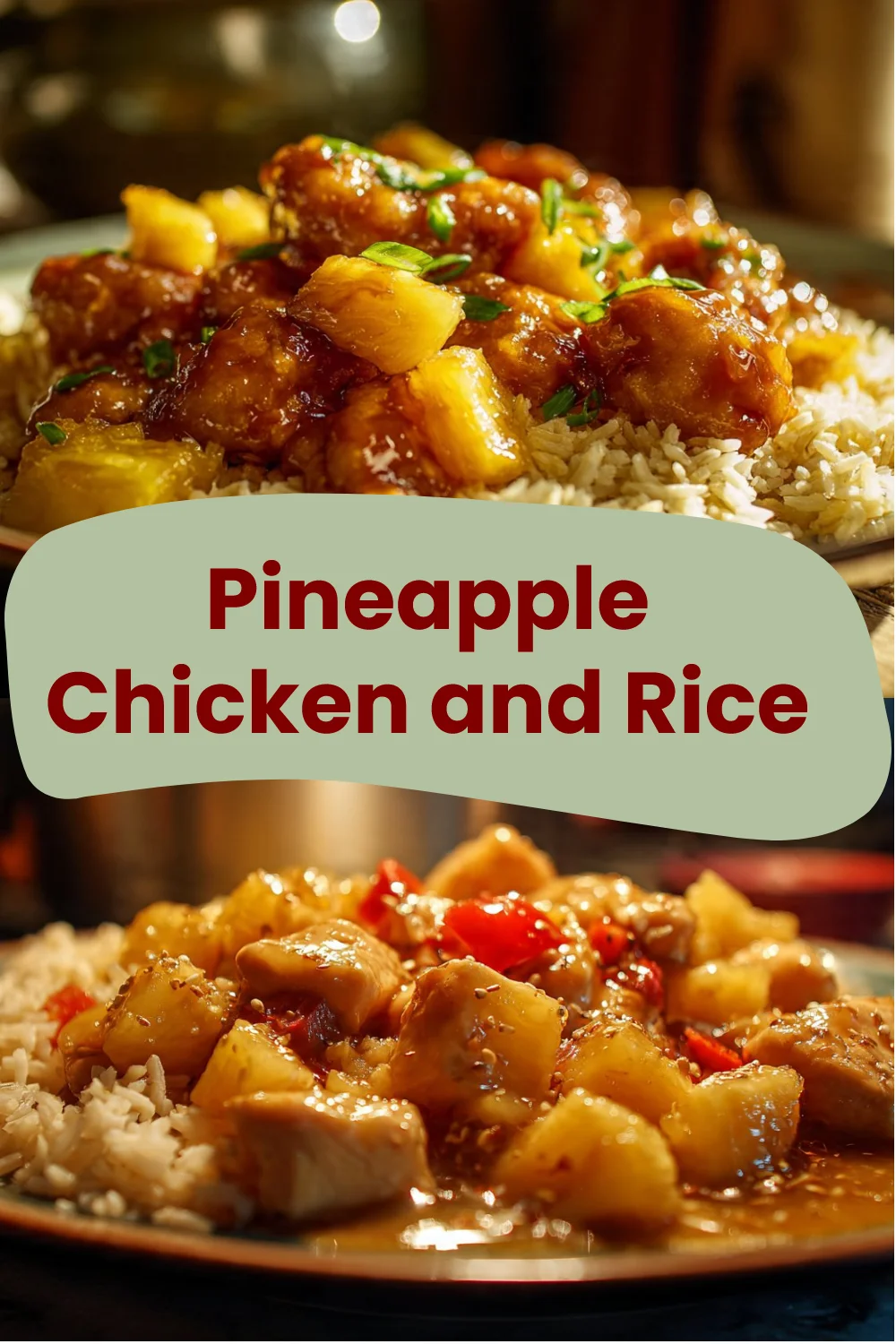 Pineapple Chicken and Rice: A Flavorful Tropical Delight pineapple chicken Pineapple Chicken and Rice