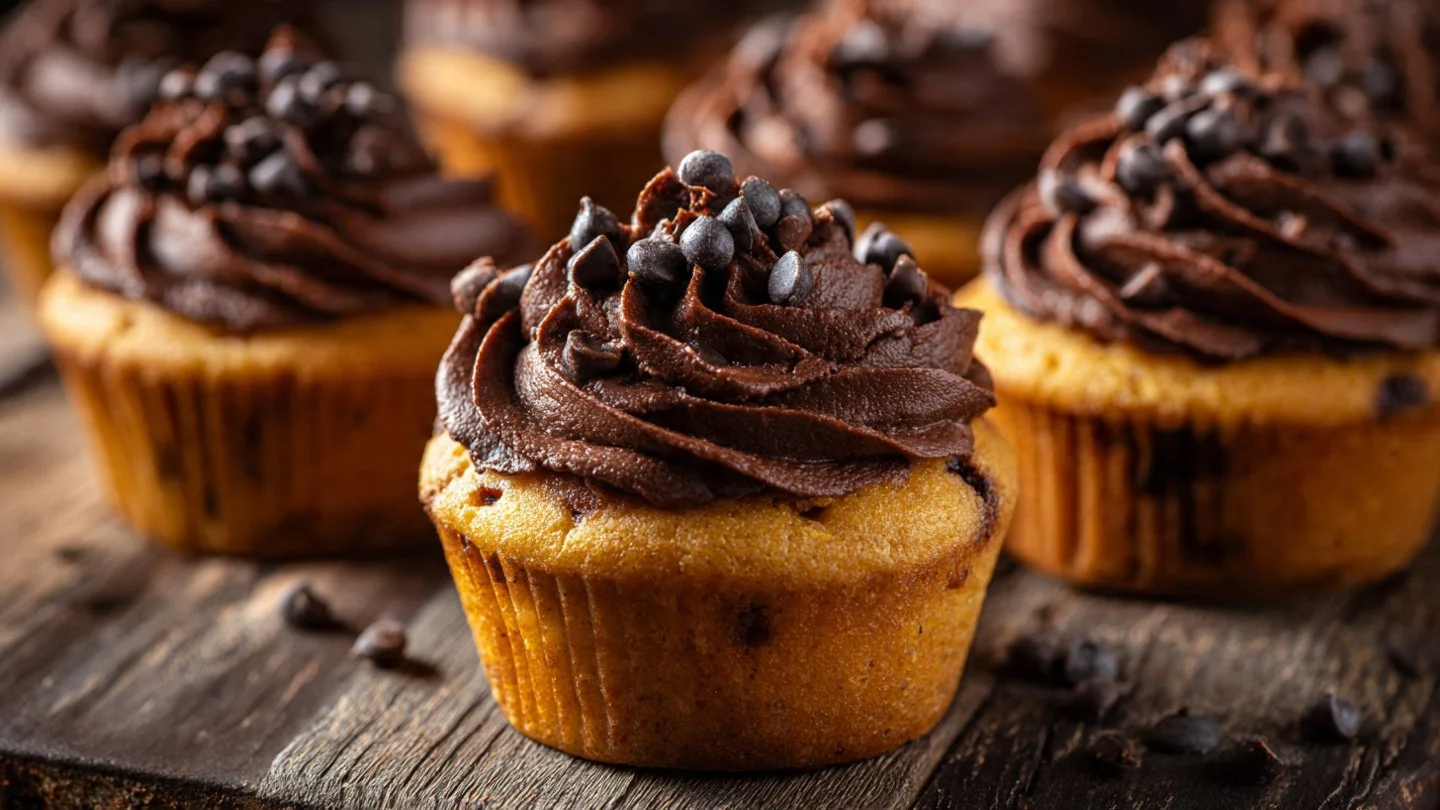 Delectable Pumpkin Chocolate Chip Cupcakes: Your New Autumn Obsession! pumpkin chocolate chip cupcakes Pumpkin Chocolate Chip Cupcakes