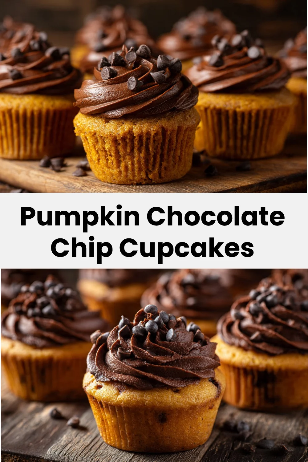 Delectable Pumpkin Chocolate Chip Cupcakes: Your New Autumn Obsession! pumpkin chocolate chip cupcakes Pumpkin Chocolate Chip Cupcakes
