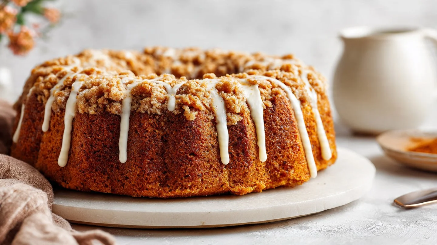 Pumpkin Spice Coffee Cake