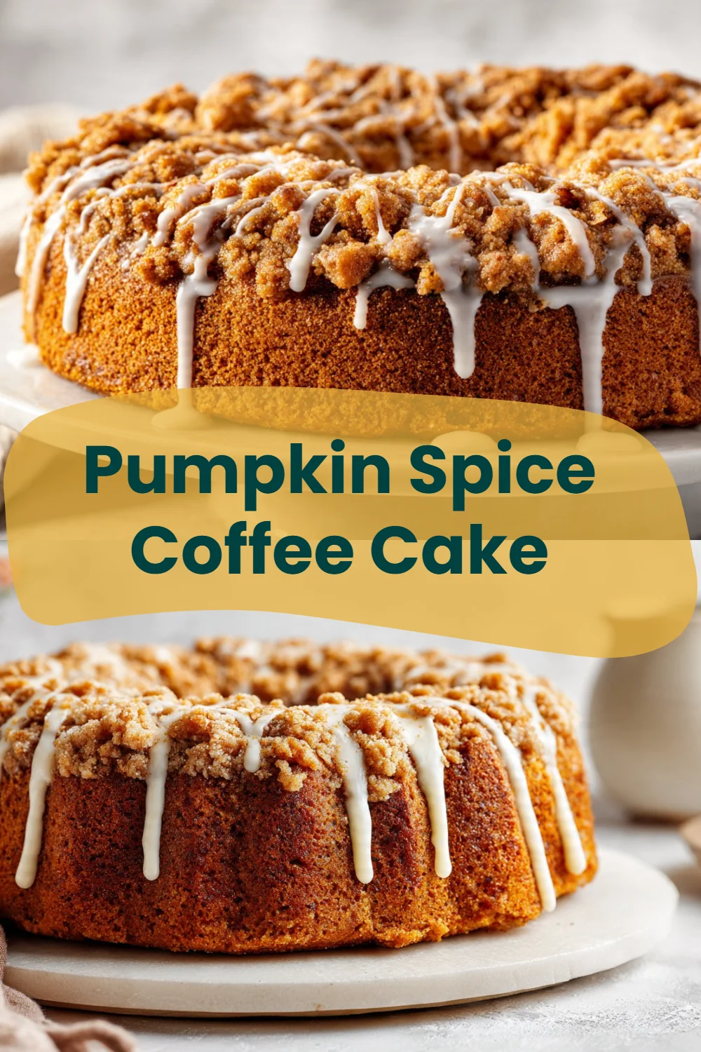 Pumpkin Spice Coffee Cake