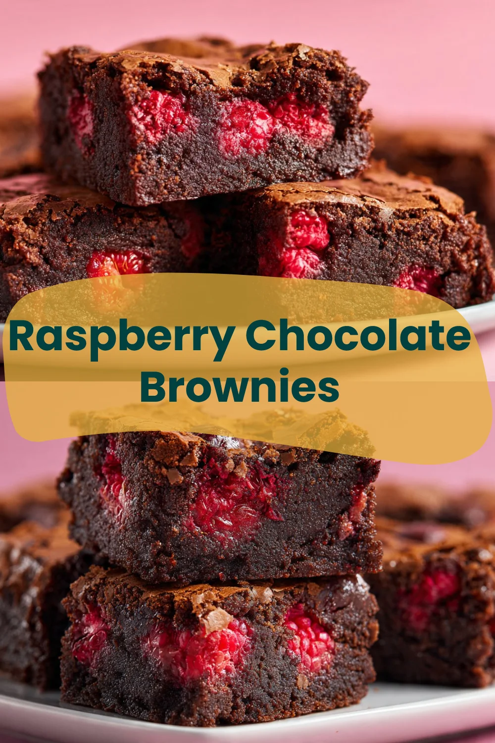 Delicious Raspberry Chocolate Brownies: A Match Made in Heaven! Raspberry Chocolate Brownies Raspberry Chocolate Brownies