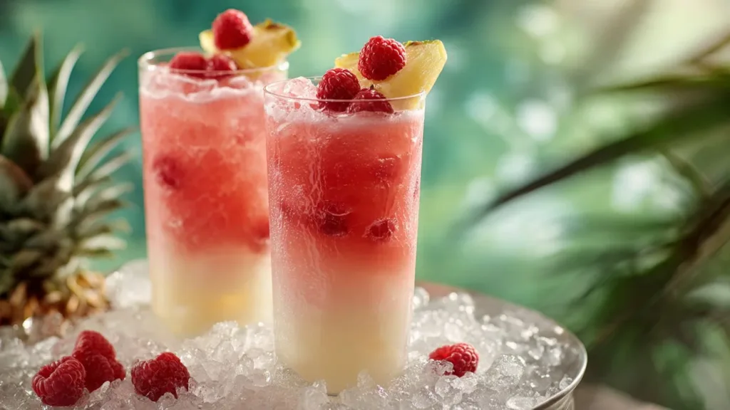 Raspberry Colada Twist