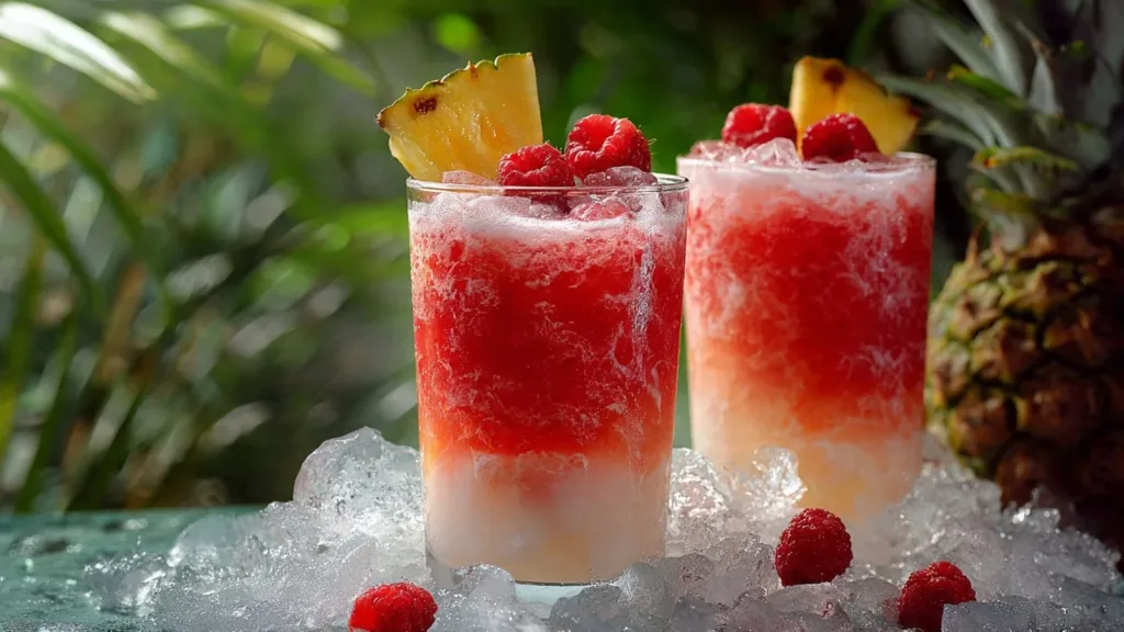 Raspberry Colada Twist