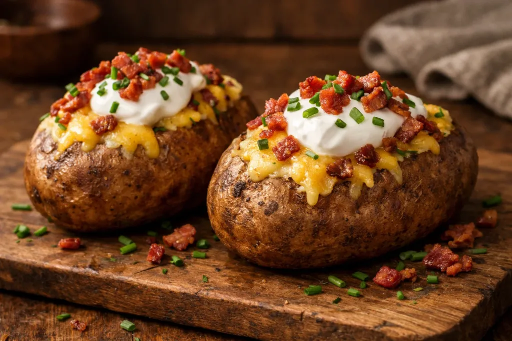 Restaurant-Style Baked Potatoes
