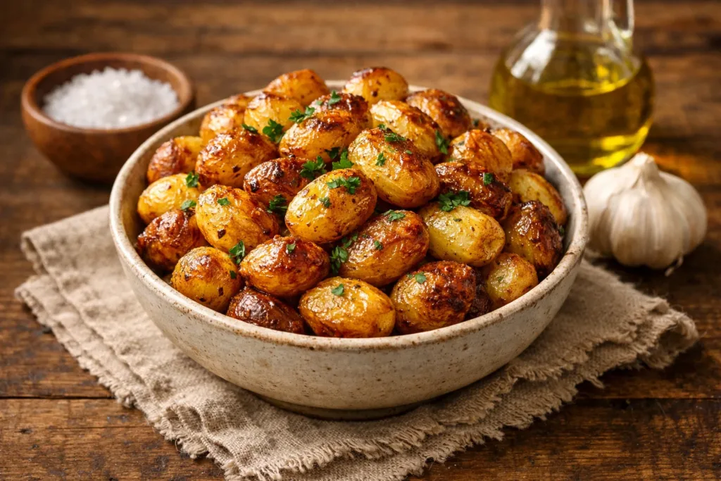 Savory Roasted Potatoes Recipe: Crispy, Flavor-Packed Delight